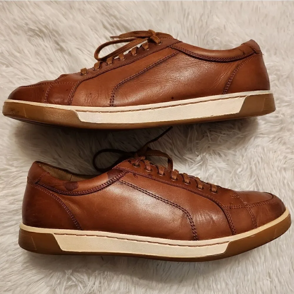 Cole Hann Vartan Sport Oxford Leather Shoes British Tan Antique Size 11